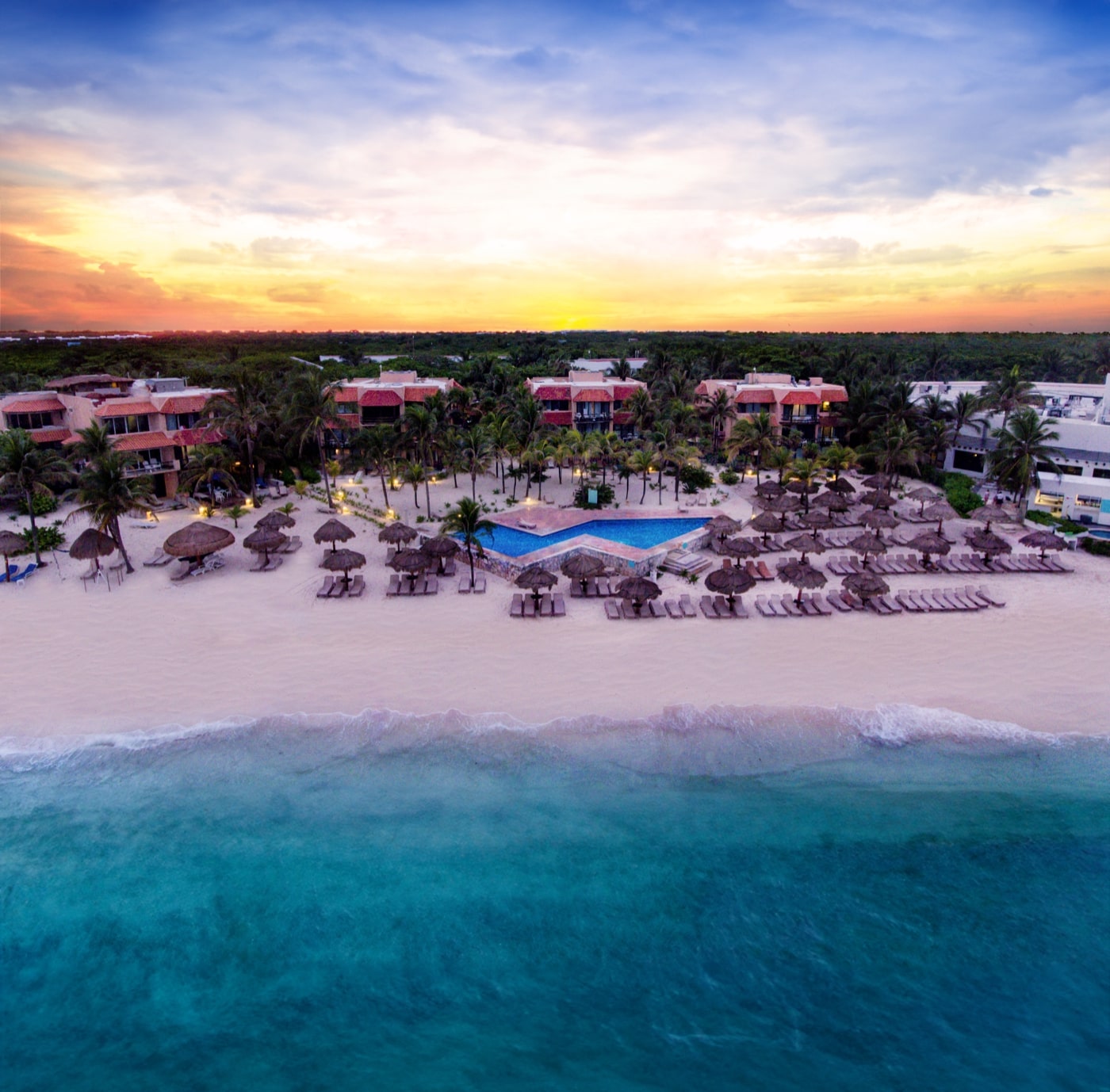 Foto Panoramica del Hotel Grand Oasis Tulum Riviera